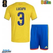Colombia Jhon Lucumi #3 Hjemmedraktsett Barn VM 2026 Kortermet (+ Korte bukser)